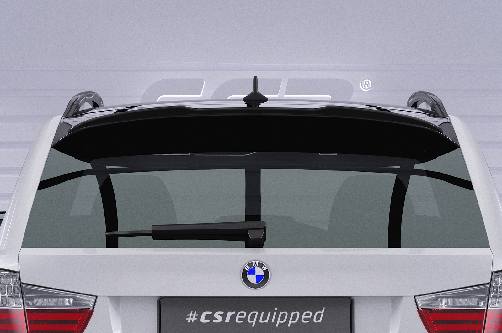 Becquet / Extension CAP pour BMW Série 3 E91 break (09/2005-05/2012) - Fabriqué en ABS (6 finitions au choix)