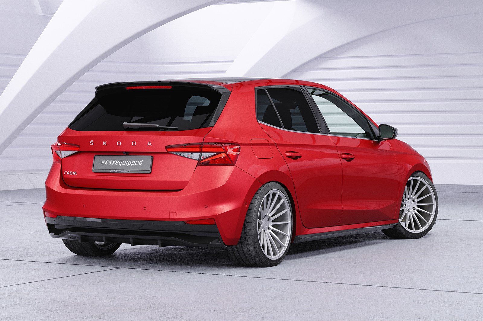 Becquet / Extension CAP pour Skoda Fabia 4 toutes carrosseries (depuis 2021) - Fabriqué en ABS (6 finitions au choix)