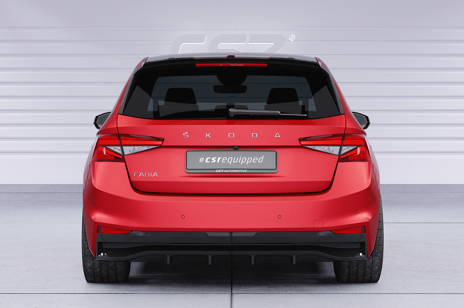 Becquet / Extension CAP pour Skoda Fabia 4 toutes carrosseries (depuis 2021) - Fabriqué en ABS (6 finitions au choix)
