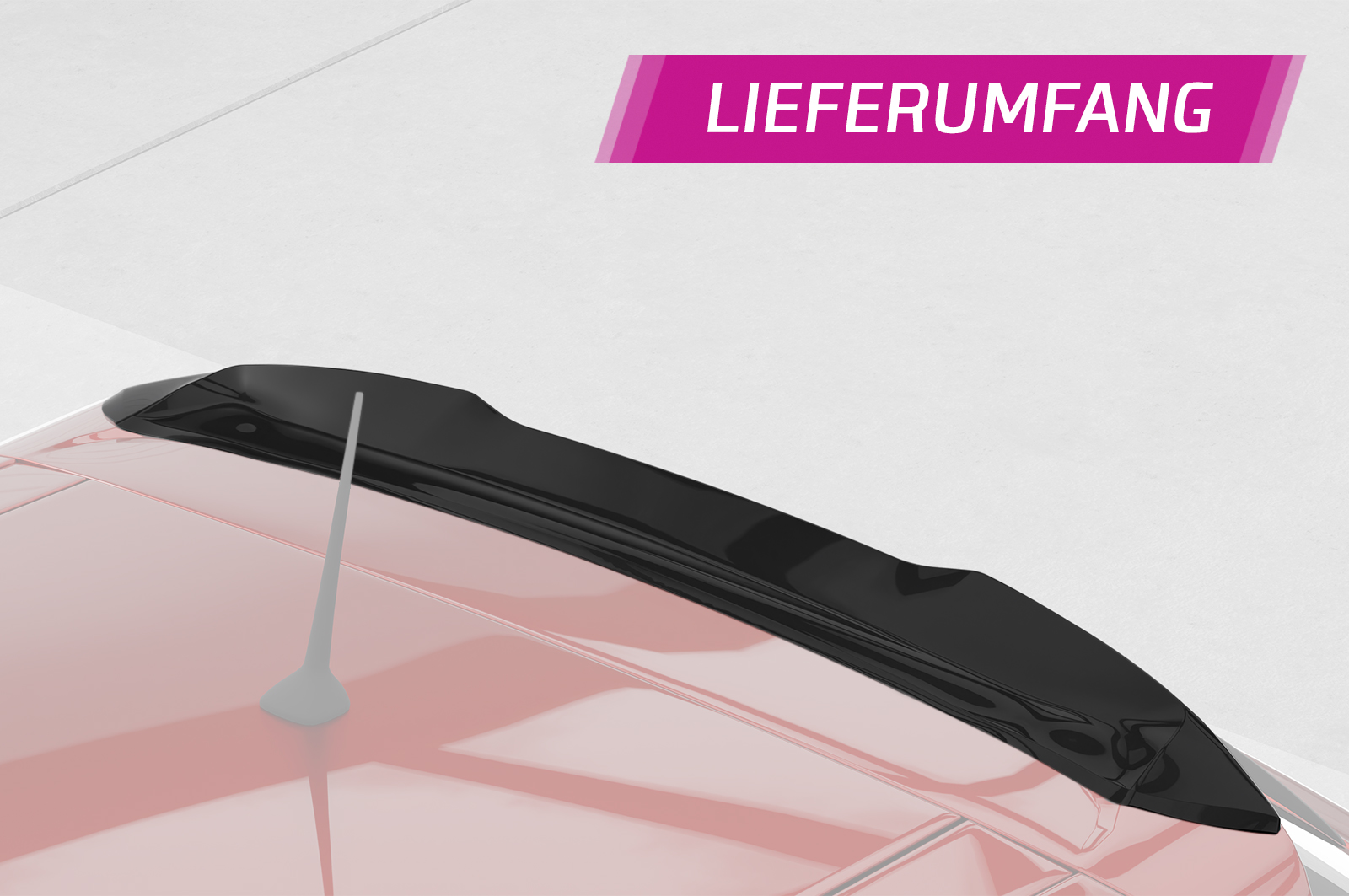 Becquet / Extension CAP pour Alfa Romeo Giulietta (Typ 940) toutes carrosseries (2010-2020) - Fabriqué en ABS (6 finitions au choix)