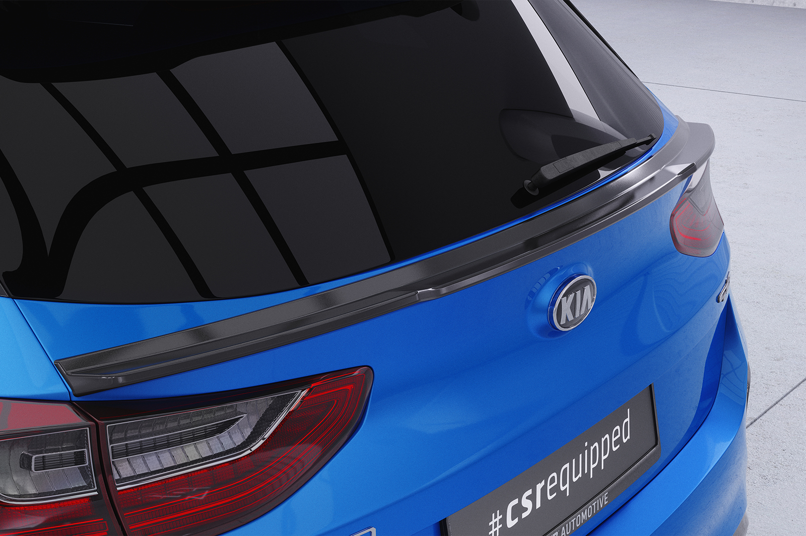 Becquet / Extension CAP pour Kia Ceed (CD) hatchback (2018-2021) - Fabriqué en ABS (6 finitions au choix)