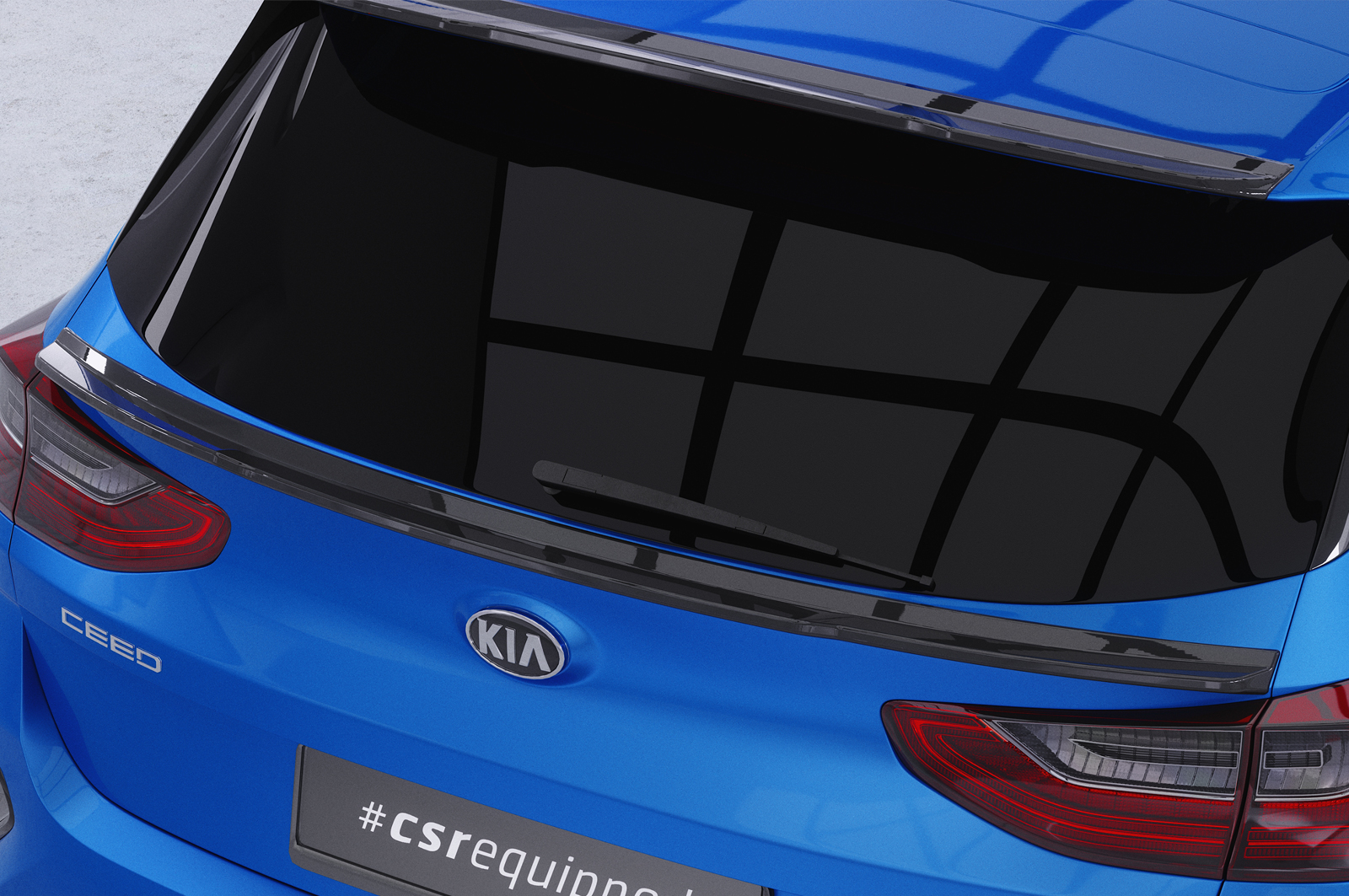 Becquet / Extension CAP pour Kia Ceed (CD) hatchback (2018-2021) - Fabriqué en ABS (6 finitions au choix)