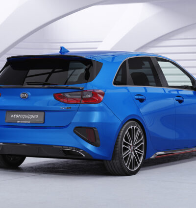 Becquet / Extension CAP pour Kia Ceed (CD) hatchback (2018-2021) - Fabriqué en ABS (6 finitions au choix)