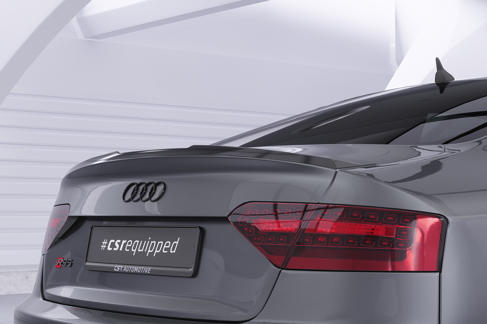 Becquet / Extension CAP pour Audi RS5 (8T) coupé (04/2010-06/2015) - Fabriqué en ABS (6 finitions au choix)