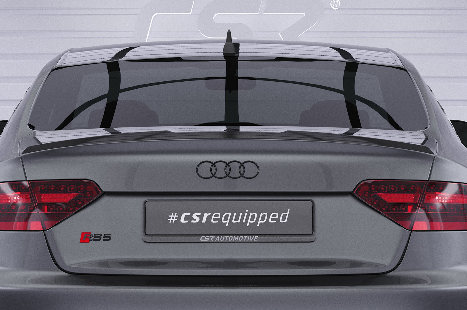 Becquet / Extension CAP pour Audi RS5 (8T) coupé (04/2010-06/2015) - Fabriqué en ABS (6 finitions au choix)