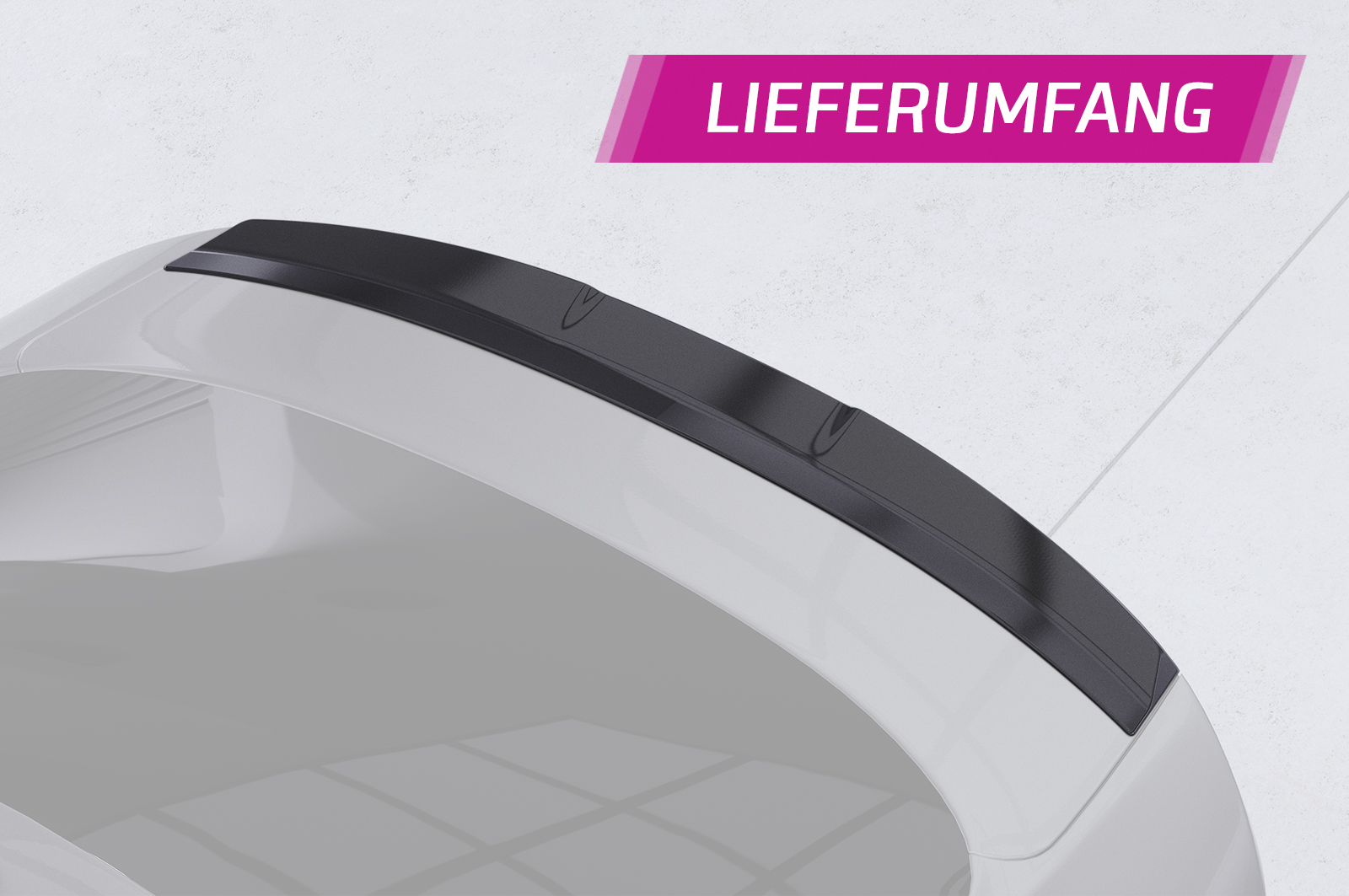 Becquet / Extension CAP pour Audi RS5 (8T) coupé (04/2010-06/2015) - Fabriqué en ABS (6 finitions au choix)