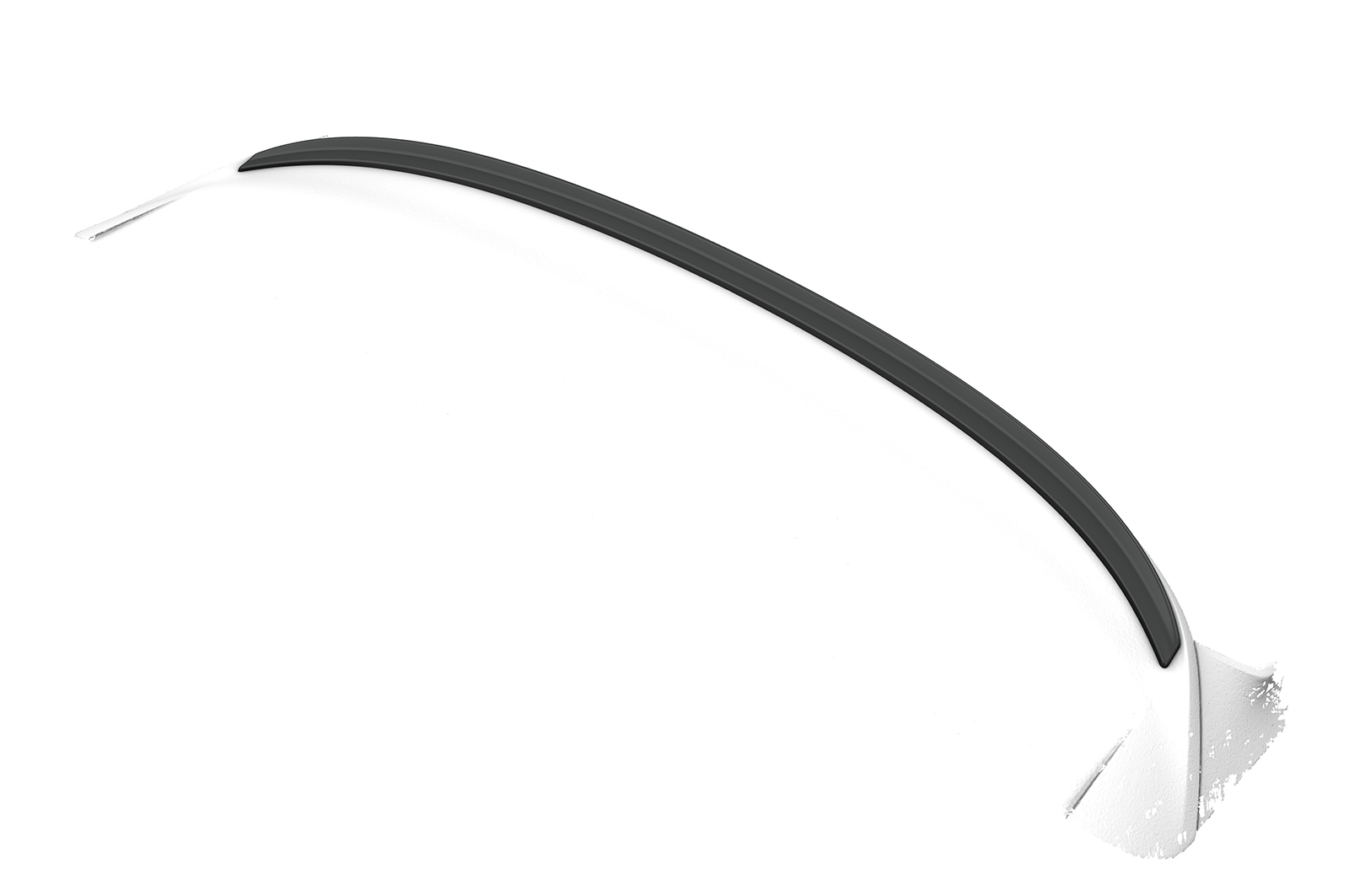 Becquet / Extension CAP pour Audi Q3 (Typ F3) Sportback (depuis 2019) - Fabriqué en ABS (6 finitions au choix)