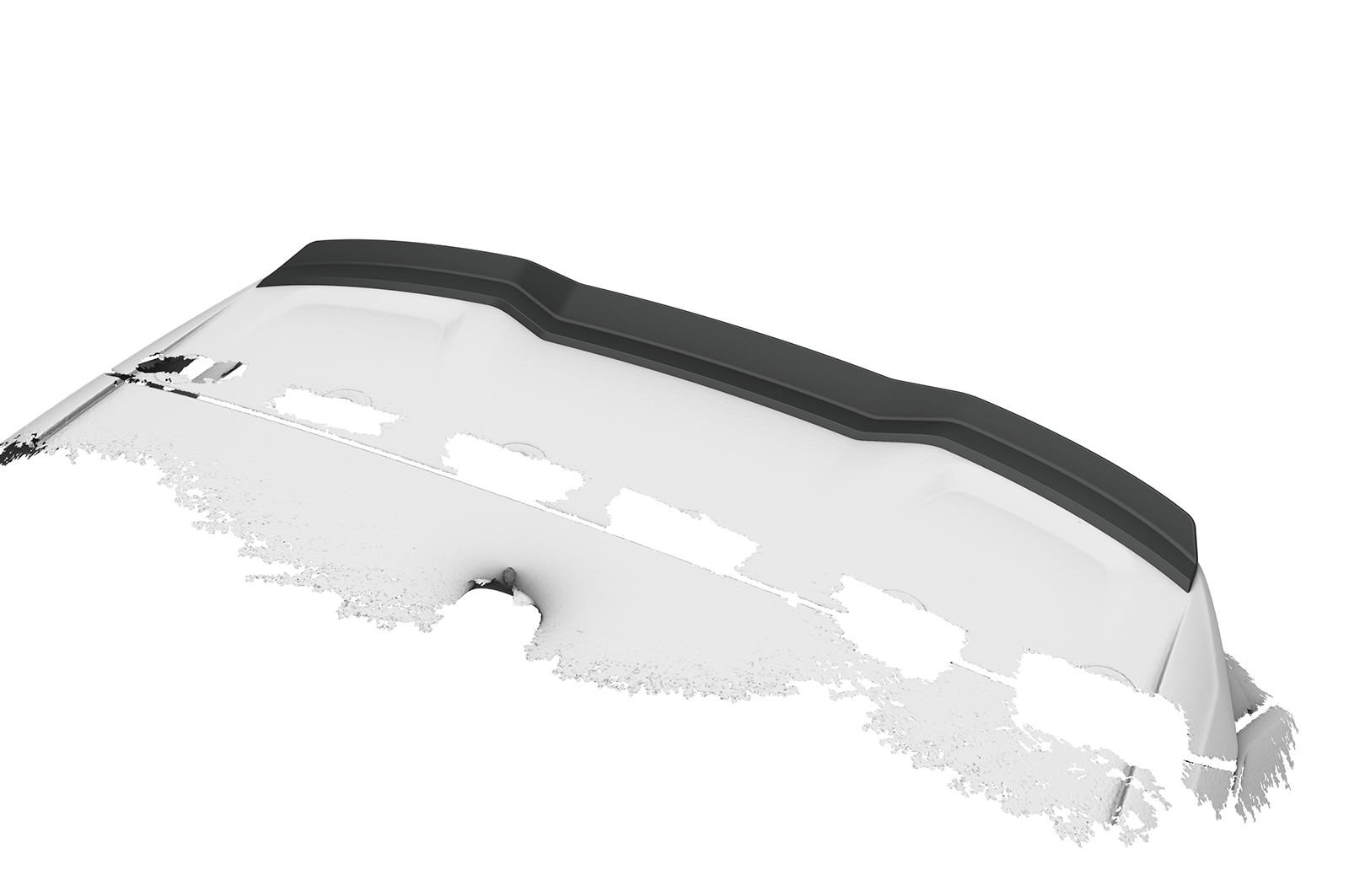 Becquet / Extension CAP pour Audi Q2 / SQ2 (GA) S-Line et SQ2 (depuis 2016) - Fabriqué en ABS (6 finitions au choix)