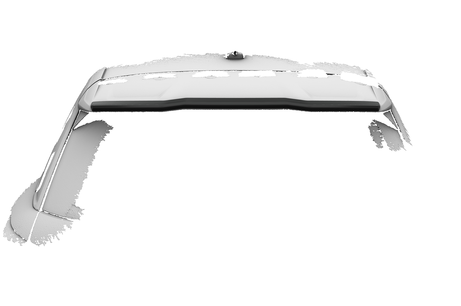 Becquet / Extension CAP pour Audi Q2 / SQ2 (GA) S-Line et SQ2 (depuis 2016) - Fabriqué en ABS (6 finitions au choix)