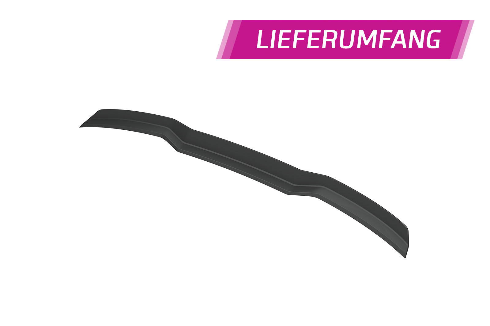 Becquet / Extension CAP pour Audi Q2 / SQ2 (GA) S-Line et SQ2 (depuis 2016) - Fabriqué en ABS (6 finitions au choix)