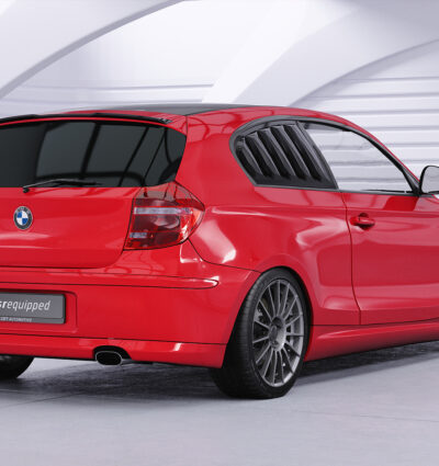 Becquet / Extension CAP pour BMW Série 1 E81 / E87 3 et 5 portes (09/2004-07/2012) - Fabriqué en ABS (6 finitions au choix)