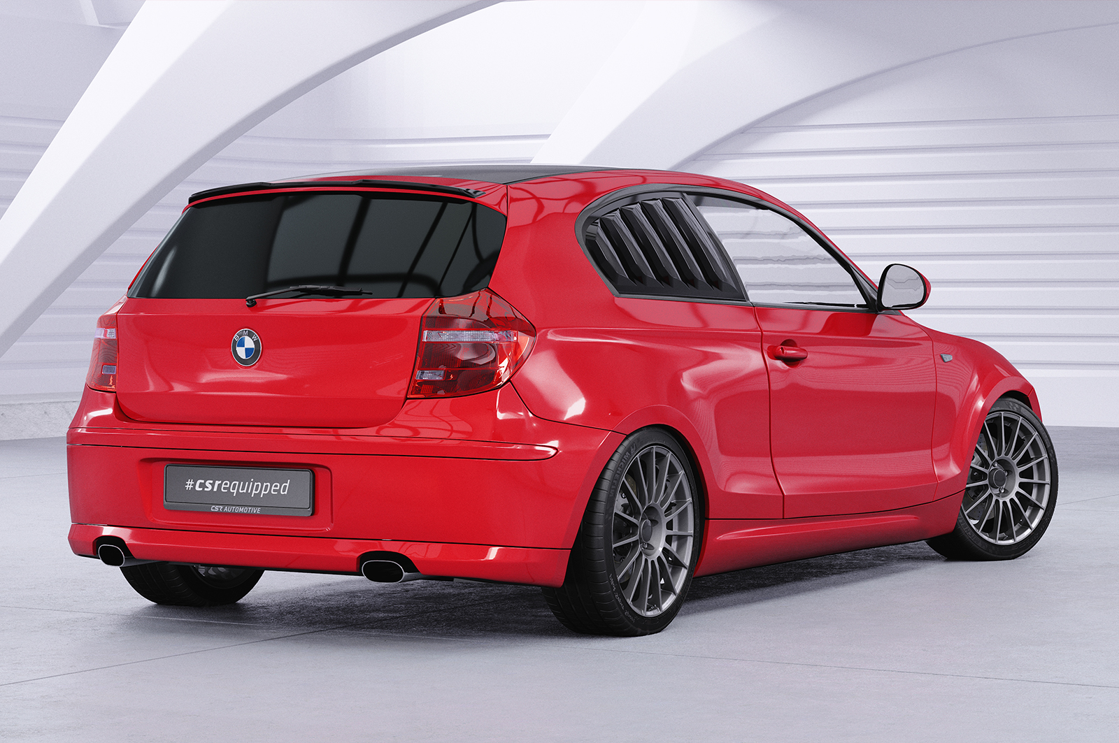 Becquet / Extension CAP pour BMW Série 1 E81 / E87 3 et 5 portes (09/2004-07/2012) - Fabriqué en ABS (6 finitions au choix)