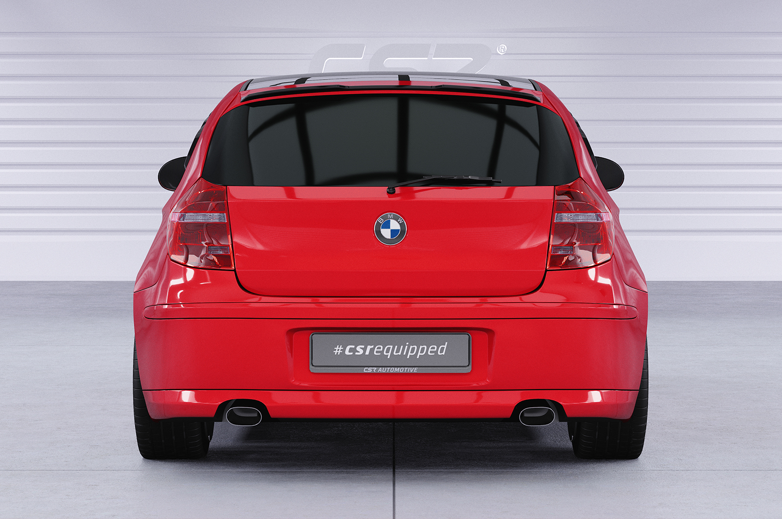 Becquet / Extension CAP pour BMW Série 1 E81 / E87 3 et 5 portes (09/2004-07/2012) - Fabriqué en ABS (6 finitions au choix)