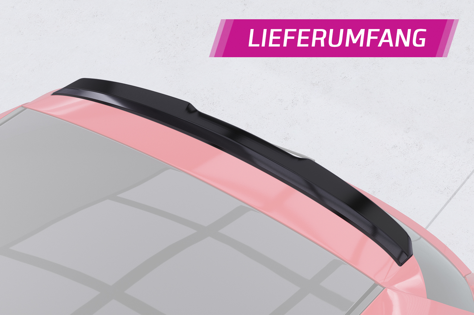 Becquet / Extension CAP pour BMW Série 1 E81 / E87 3 et 5 portes (09/2004-07/2012) - Fabriqué en ABS (6 finitions au choix)