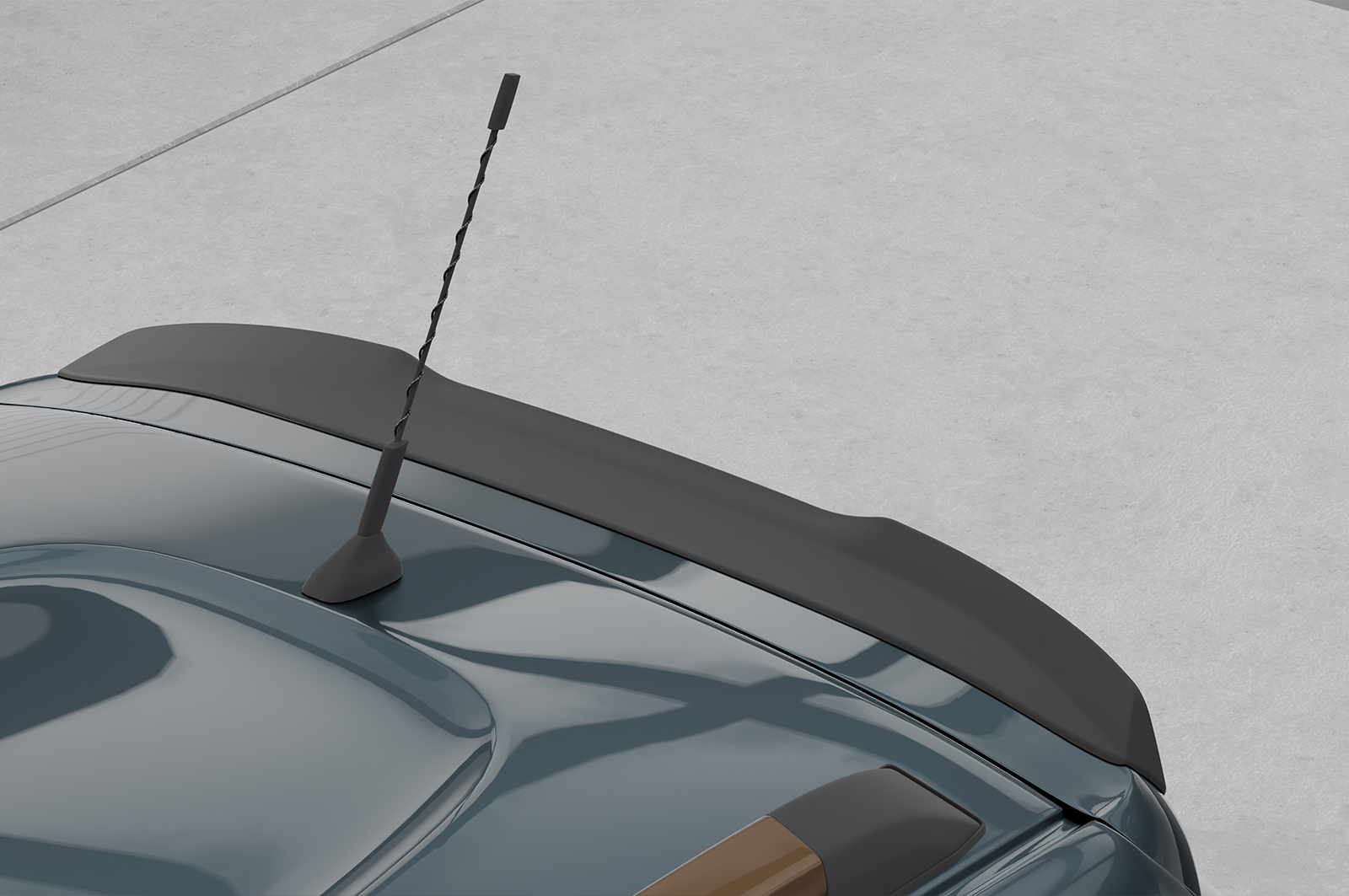 Becquet / Extension CAP pour Dacia Spring Electric toutes carrosseries (depuis 2020) - Fabriqué en ABS (6 finitions au choix)
