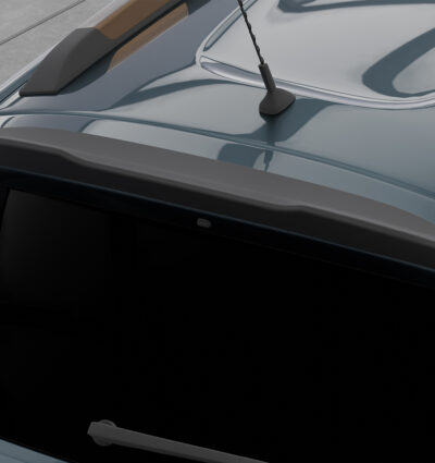 Becquet / Extension CAP pour Dacia Spring Electric toutes carrosseries (depuis 2020) - Fabriqué en ABS (6 finitions au choix)