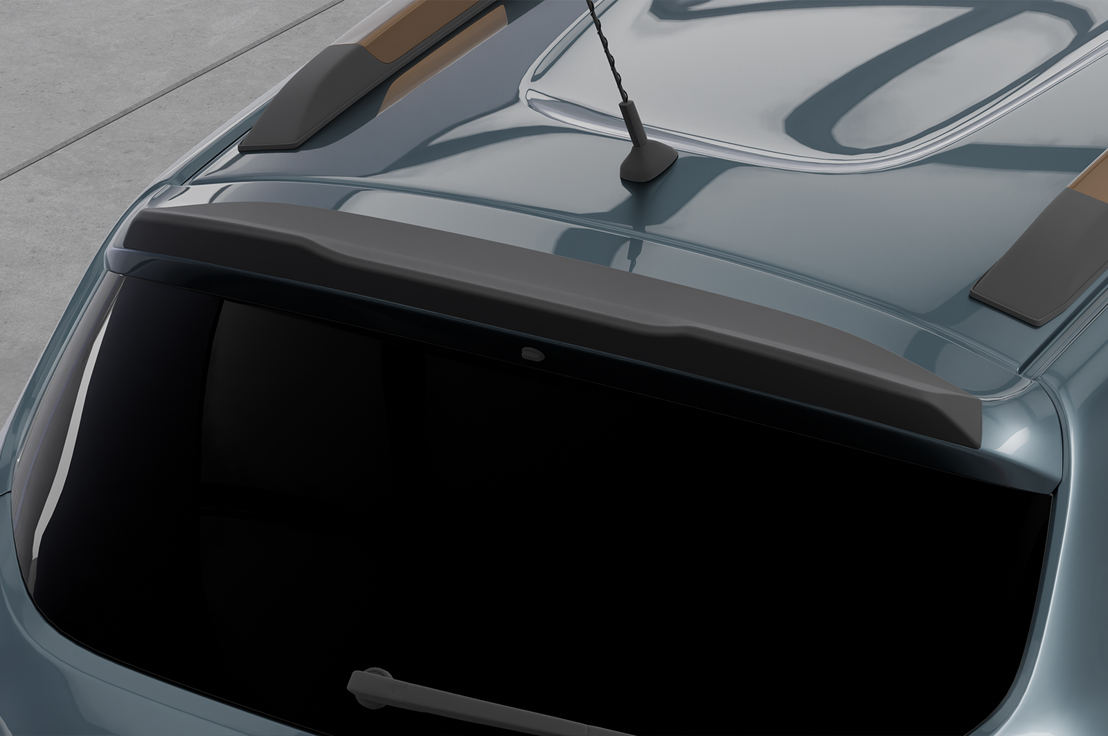 Becquet / Extension CAP pour Dacia Spring Electric toutes carrosseries (depuis 2020) - Fabriqué en ABS (6 finitions au choix)