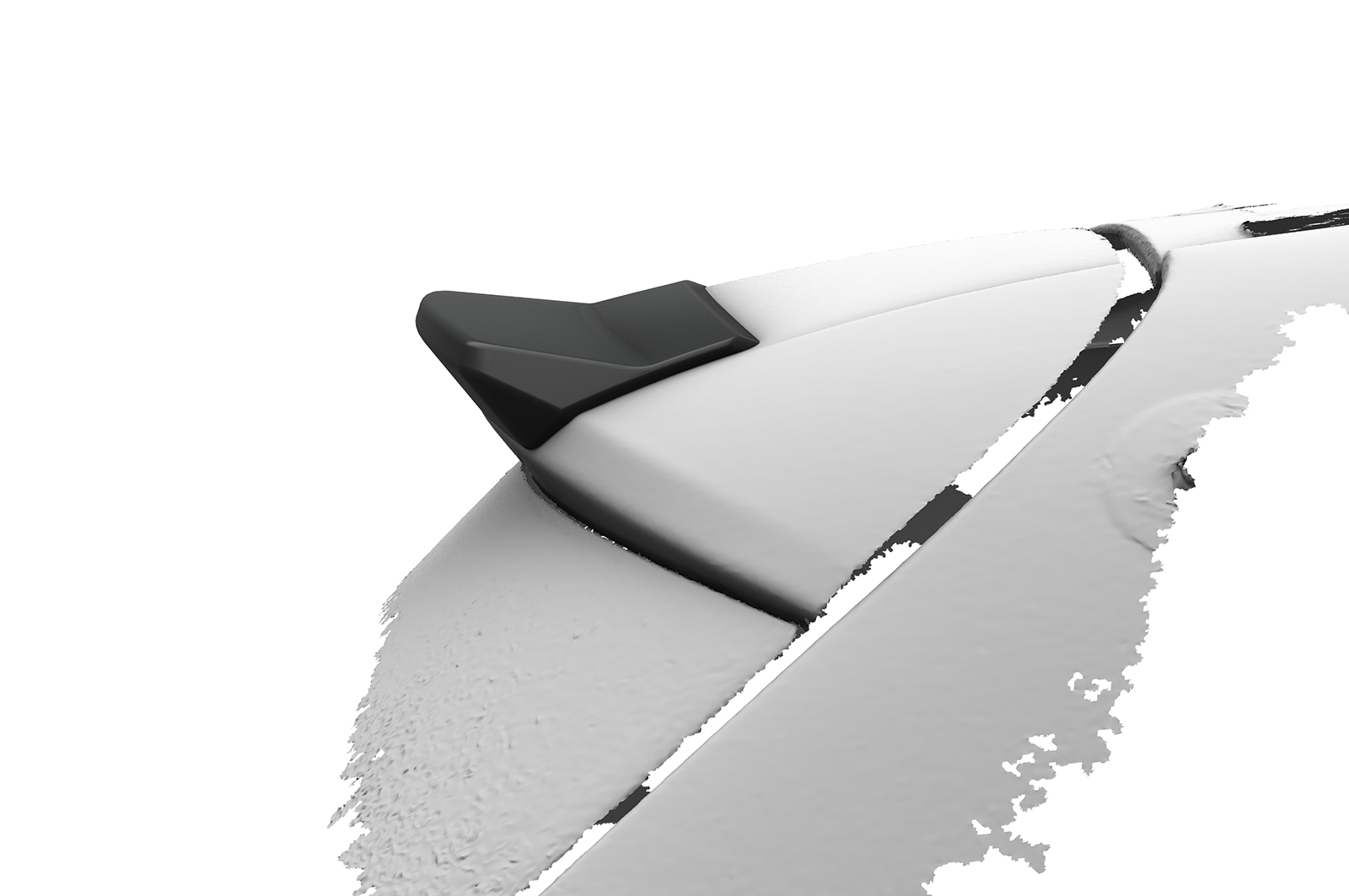 Becquet / Extension CAP pour Ford Mondeo MK4 (Typ BA7) break (2007-2014) - Fabriqué en ABS (6 finitions au choix)