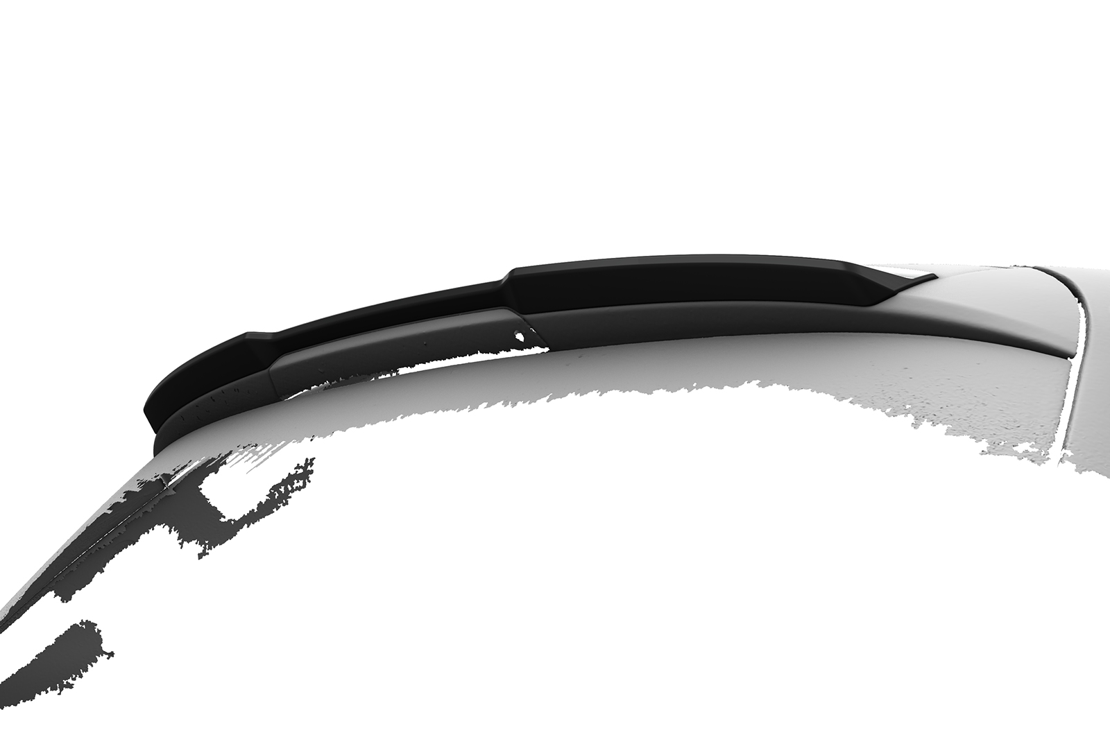 Becquet / Extension CAP pour Ford Mondeo MK4 (Typ BA7) break (2007-2014) - Fabriqué en ABS (6 finitions au choix)
