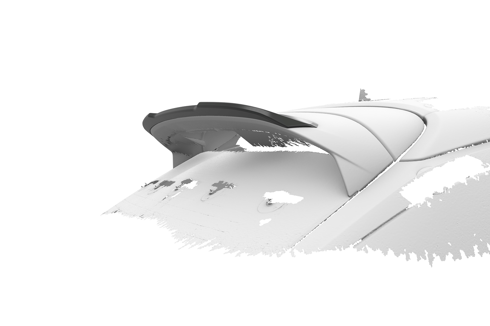 Becquet / Extension CAP pour Opel Corsa F toutes carrosseries (boite automatique et électrique) (depuis 2019) - Fabriqué en ABS (6 finitions au choix)