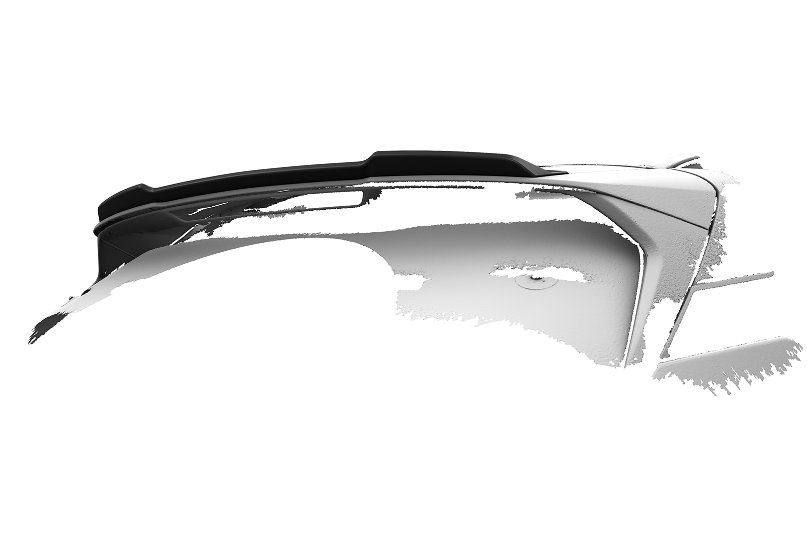 Becquet / Extension CAP pour Nissan Qashqai (J12) toutes carrosseries (depuis 2021) - Fabriqué en ABS (6 finitions au choix)