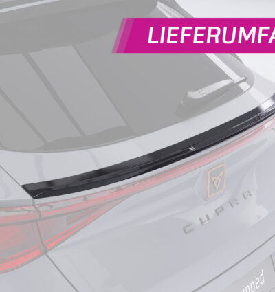 Becquet / Extension CAP pour Seat / Cupra Leon IV (Typ KL) ST (depuis 2020) - Fabriqué en ABS (6 finitions au choix)
