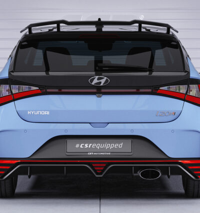 Becquet / Extension CAP pour Hyundai I20 (BC3) N / N-Performance (depuis 2021) - Fabriqué en ABS (6 finitions au choix)