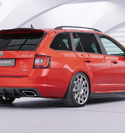 Becquet / Extension CAP pour Skoda Octavia III Typ 5E RS break (2012-2019) - Fabriqué en ABS (6 finitions au choix)