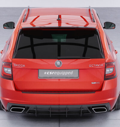 Becquet / Extension CAP pour Skoda Octavia III Typ 5E RS break (2012-2019) - Fabriqué en ABS (6 finitions au choix)