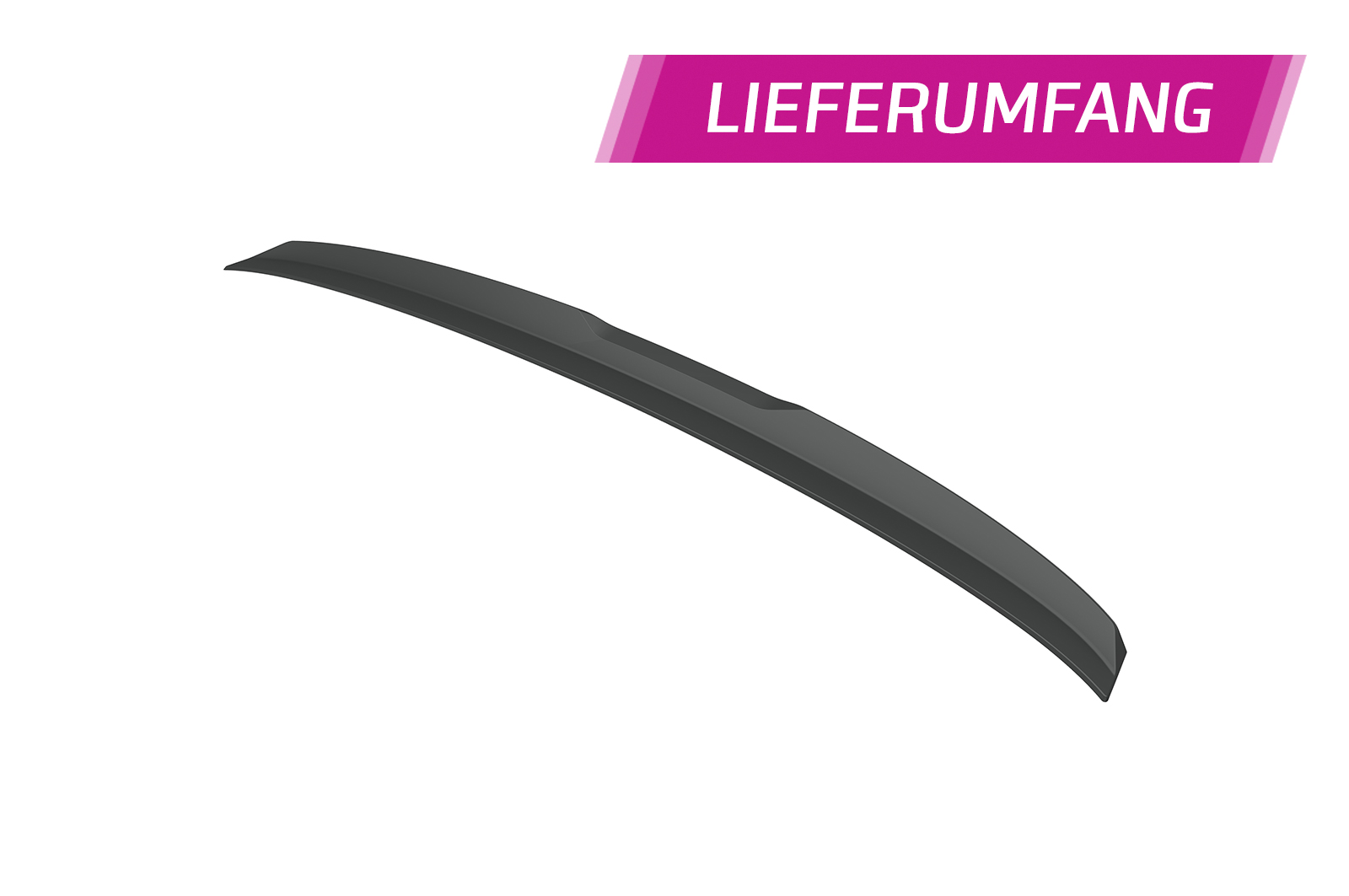 Becquet / Extension CAP pour BMW Série 7 G70 / i7 G70 toutes carrosseries (depuis 2022) - Fabriqué en ABS (6 finitions au choix)