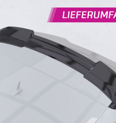 Becquet / Extension CAP pour Audi A3 8V Sportback (5 portes) (2012-2020) - Fabriqué en ABS (6 finitions au choix)