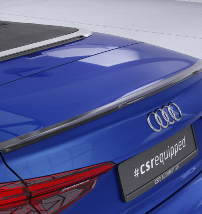 Becquet / Extension CAP pour Audi A5 / S5 / RS5 (F5) cabriolet et coupé (depuis 2016) - Fabriqué en ABS (6 finitions au choix)