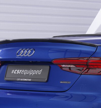 Becquet / Extension CAP pour Audi A5 / S5 / RS5 (F5) cabriolet et coupé (depuis 2016) - Fabriqué en ABS (6 finitions au choix)
