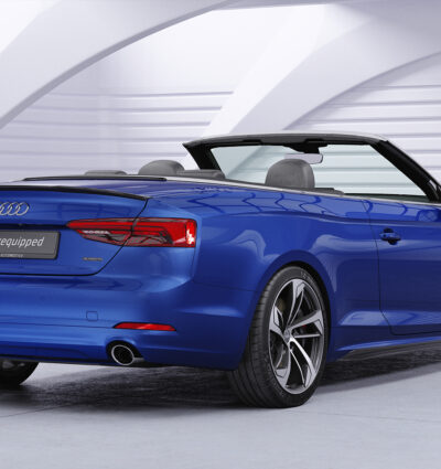 Becquet / Extension CAP pour Audi A5 / S5 / RS5 (F5) cabriolet et coupé (depuis 2016) - Fabriqué en ABS (6 finitions au choix)