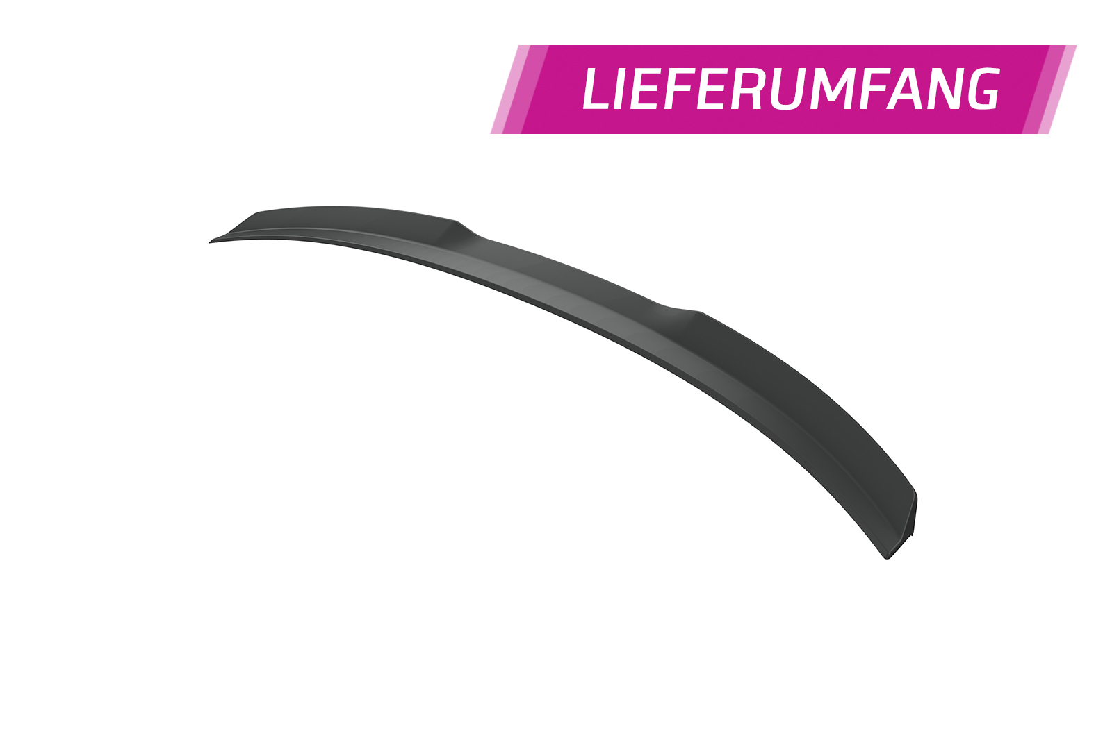 Becquet / Extension CAP pour Seat Leon 2 (Typ 1P) toutes carrosseries (facelift) (2009-2012) - Fabriqué en ABS (6 finitions au choix)