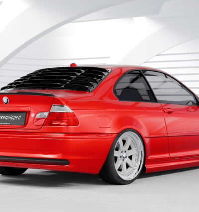 Becquet / Extension CAP pour BMW Série 3 E46 coupé / cabriolet (1998-2007) - Fabriqué en ABS (6 finitions au choix)