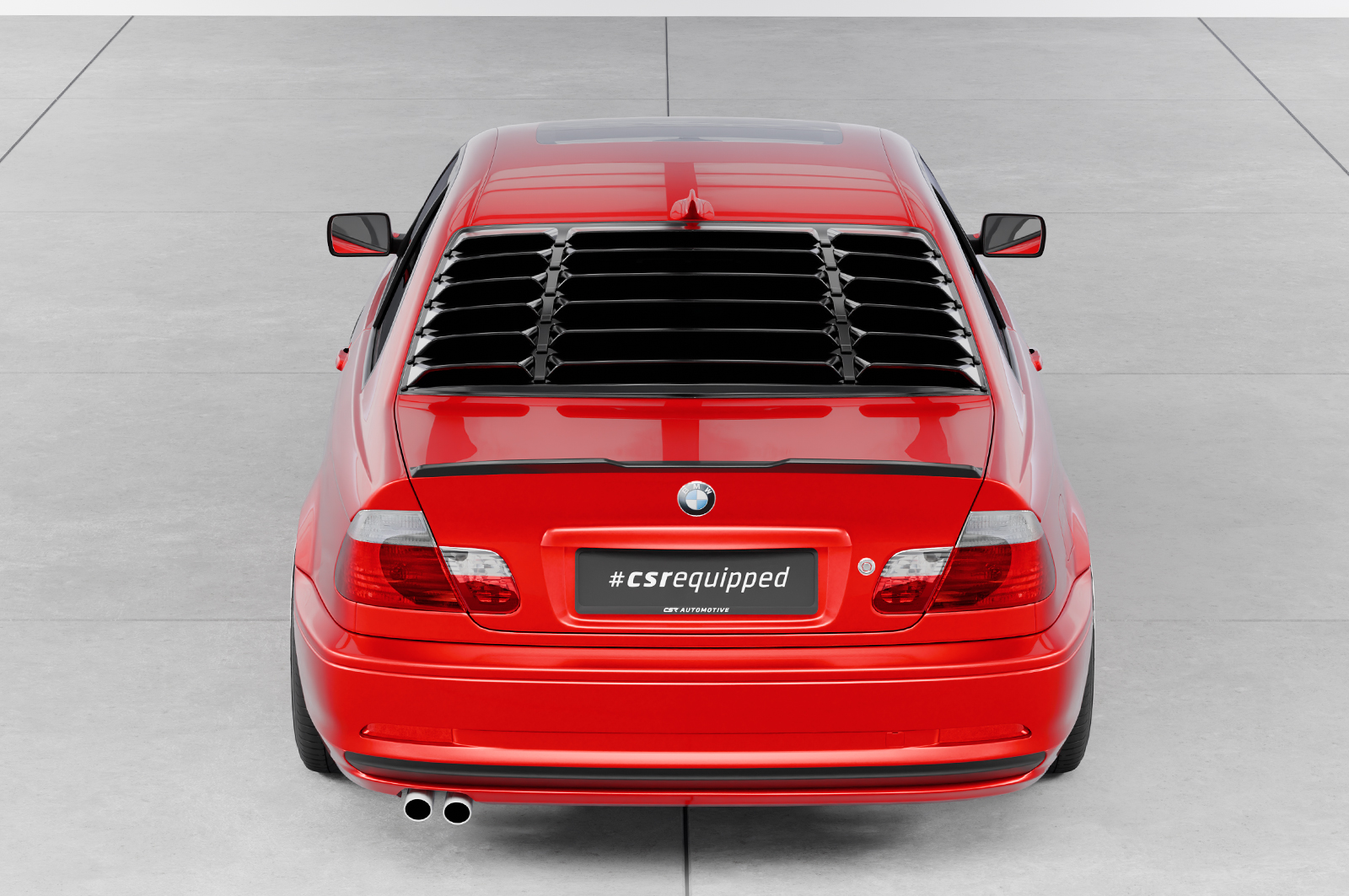 Becquet / Extension CAP pour BMW Série 3 E46 coupé / cabriolet (1998-2007) - Fabriqué en ABS (6 finitions au choix)