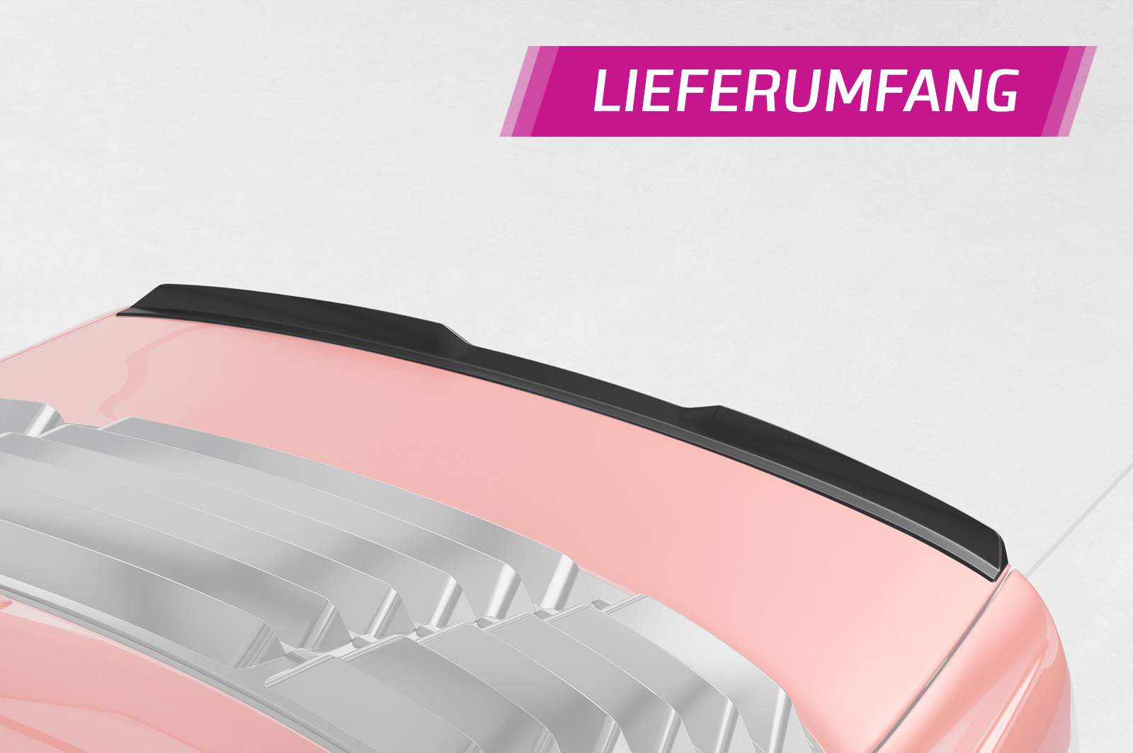 Becquet / Extension CAP pour BMW Série 3 E46 coupé / cabriolet (1998-2007) - Fabriqué en ABS (6 finitions au choix)