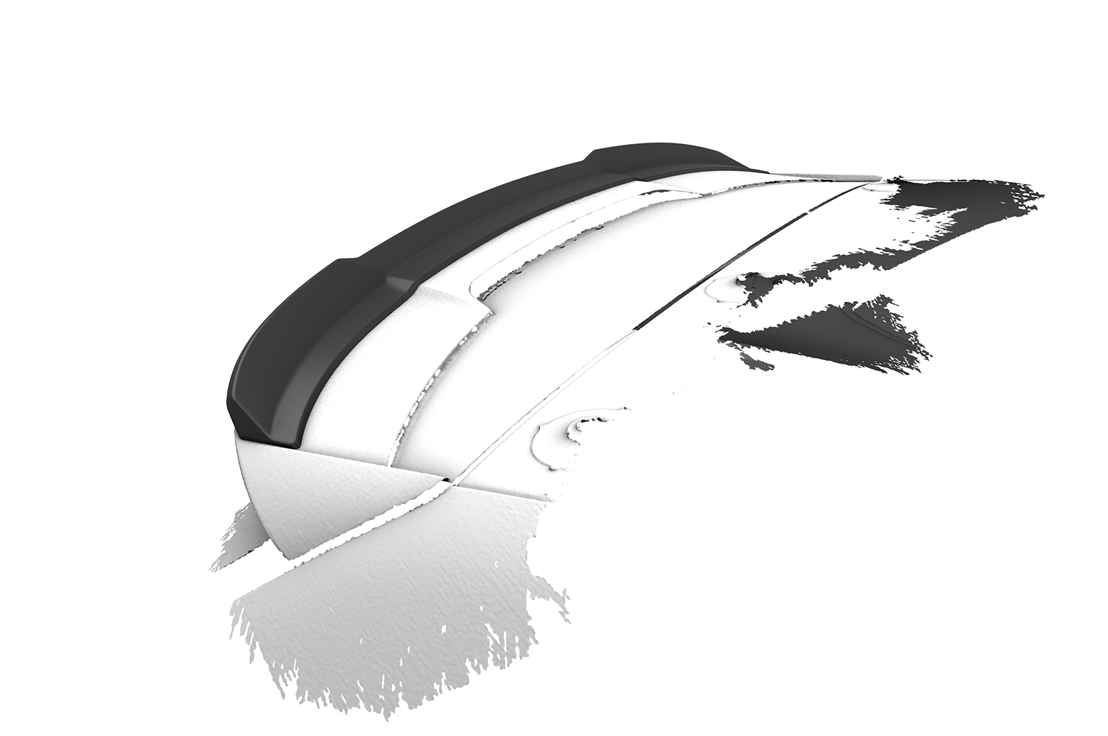Becquet / Extension CAP pour Seat Leon 3 Typ 5F Cupra R ST (2017-2020) - Fabriqué en ABS (6 finitions au choix)
