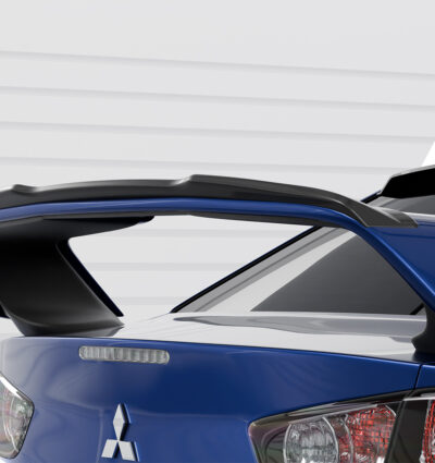 Becquet / Extension CAP pour Mitsubishi Lancer Evolution X toutes carrosseries (2009-2016) - Fabriqué en ABS (6 finitions au choix)
