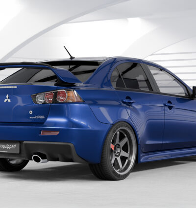 Becquet / Extension CAP pour Mitsubishi Lancer Evolution X toutes carrosseries (2009-2016) - Fabriqué en ABS (6 finitions au choix)