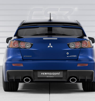 Becquet / Extension CAP pour Mitsubishi Lancer Evolution X toutes carrosseries (2009-2016) - Fabriqué en ABS (6 finitions au choix)