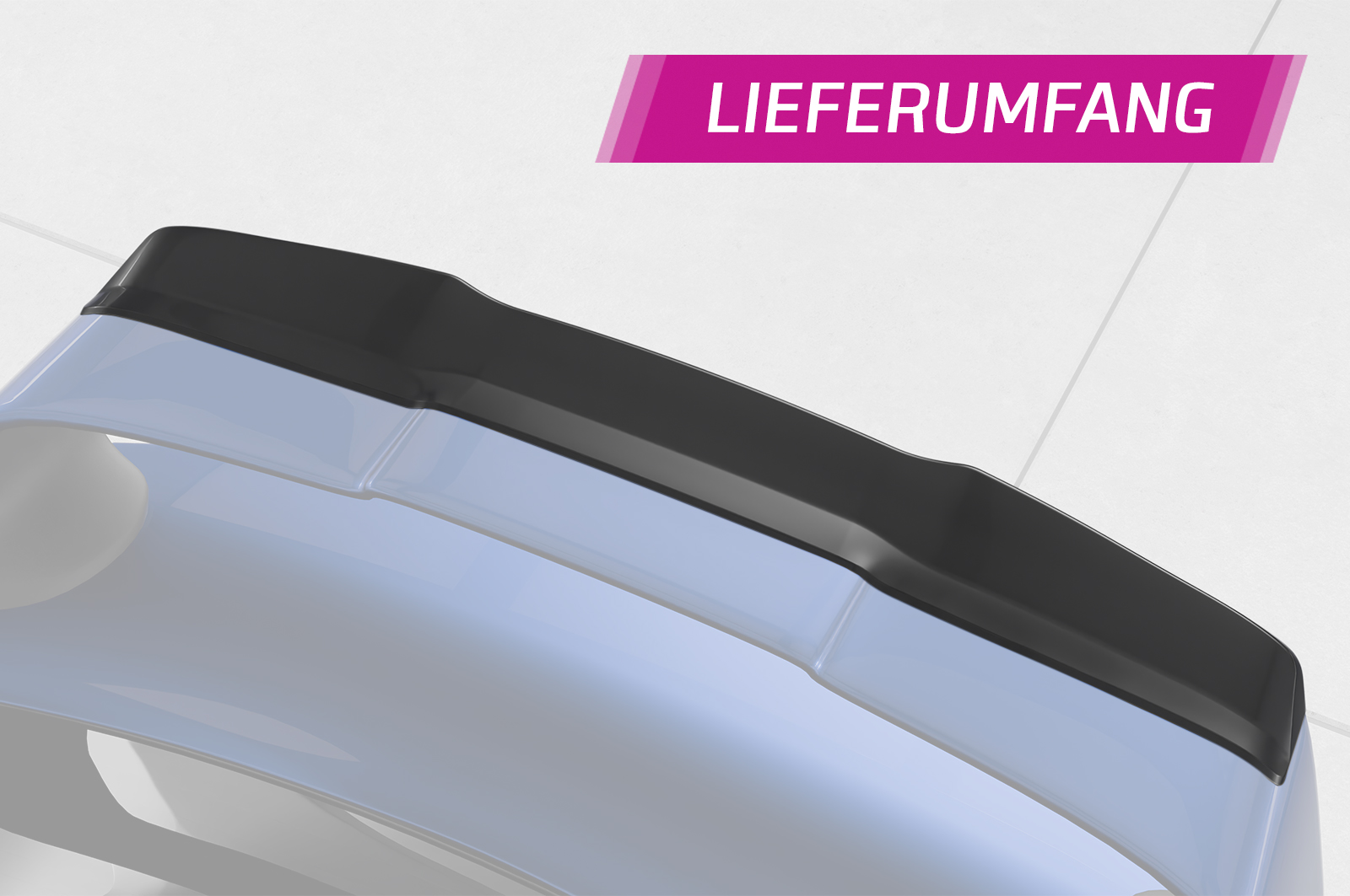 Becquet / Extension CAP pour Mitsubishi Lancer Evolution X toutes carrosseries (2009-2016) - Fabriqué en ABS (6 finitions au choix)