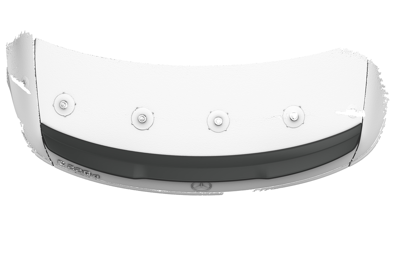 Becquet / Extension CAP pour Mercedes-Benz Classe E W214 berline (depuis 2023) - Fabriqué en ABS (6 finitions au choix)