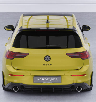 Becquet / Extension CAP pour VW Golf 8 (Typ AU) GTI / GTD / GTE / R / R-Line (depuis 2020) - Fabriqué en ABS (6 finitions au choix)