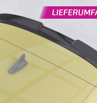 Becquet / Extension CAP pour VW Golf 8 (Typ AU) GTI / GTD / GTE / R / R-Line (depuis 2020) - Fabriqué en ABS (6 finitions au choix)