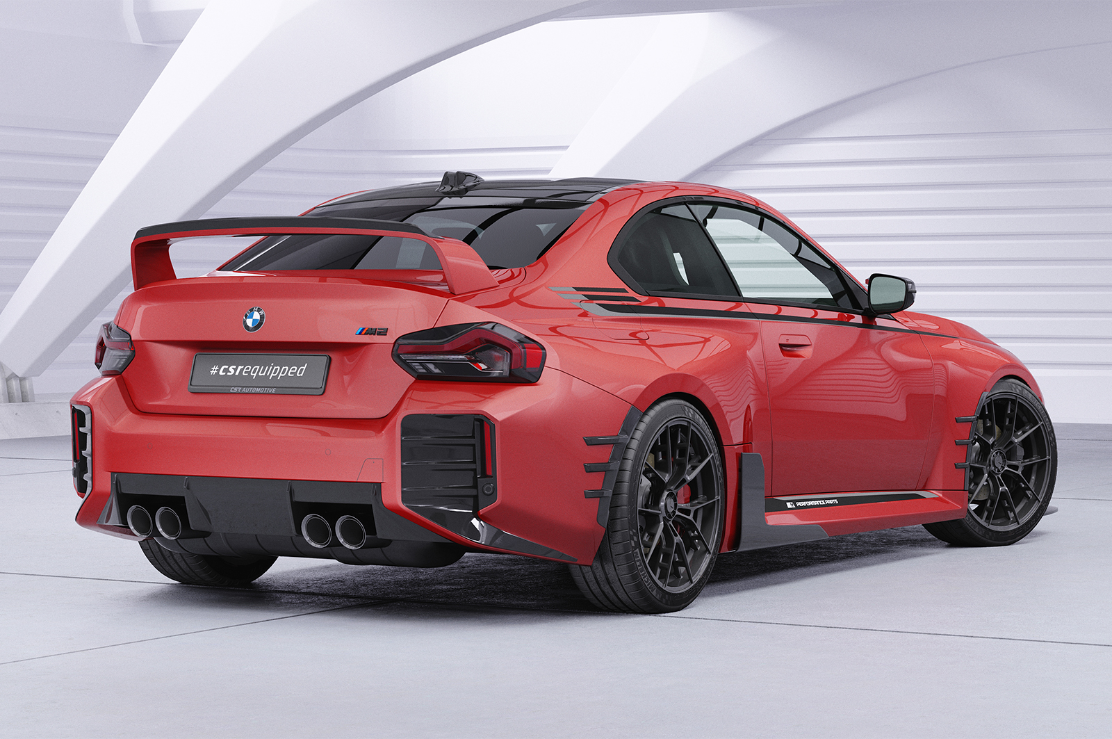Becquet / Extension CAP pour BMW M2 G87 toutes carrosseries (depuis 2023) - Fabriqué en ABS (6 finitions au choix)