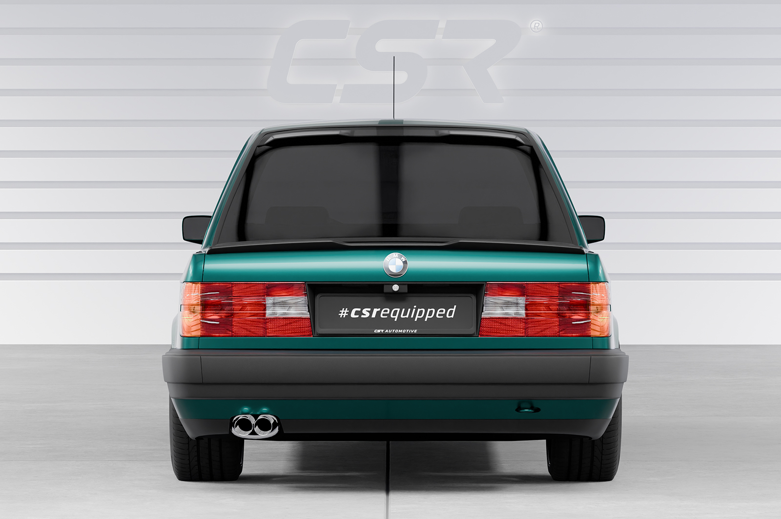 Becquet / Extension CAP pour BMW Série 3 E30 coupé (1982-1994) - Fabriqué en ABS (6 finitions au choix)