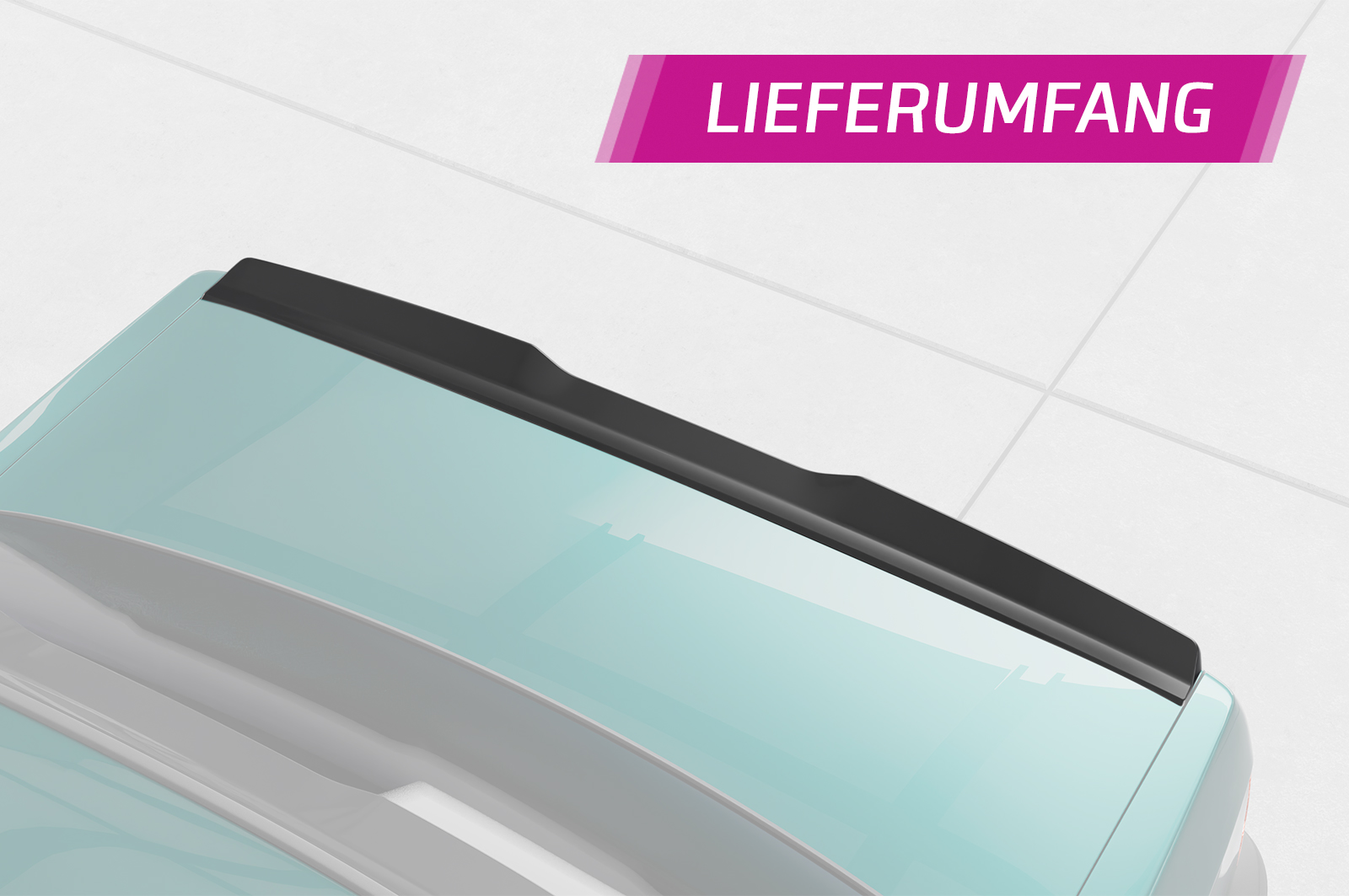 Becquet / Extension CAP pour BMW Série 3 E30 coupé (1982-1994) - Fabriqué en ABS (6 finitions au choix)