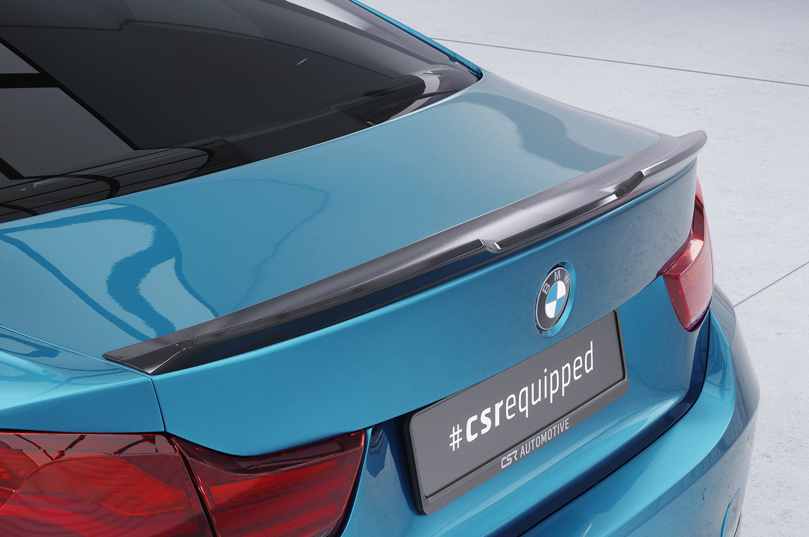 Becquet / Extension CAP pour BMW Série 4 F32 coupé (10/2013-06/2021) - Fabriqué en ABS (6 finitions au choix)